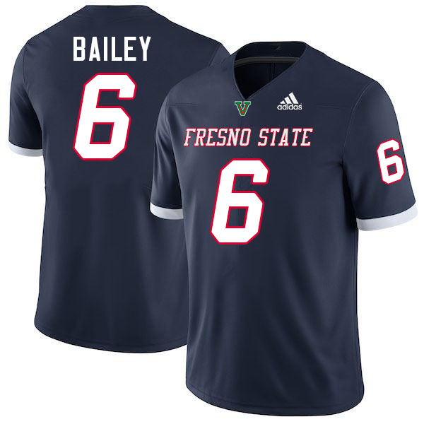 Fresno State Bulldogs #6 Levelle Bailey College Football Jerseys,Uniforms-Navy Fresno State Bulldogs #6 Levelle Bailey College Football Jerseys,Uniforms-Navy